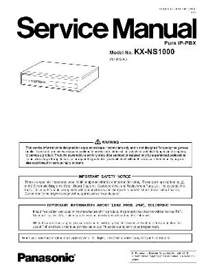 Сервисная инструкция Panasonic KX-NS1000 ― Manual-Shop.ru