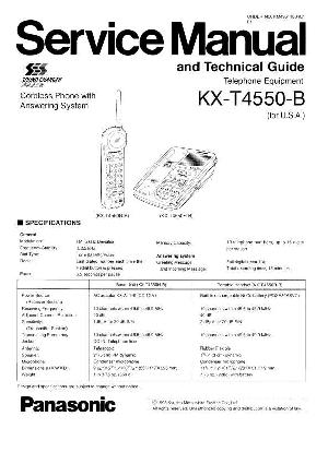 Сервисная инструкция Panasonic KX-T4550 ― Manual-Shop.ru