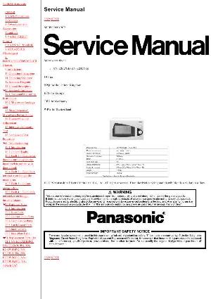Сервисная инструкция Panasonic NN-E202WB, NN-E232MB ― Manual-Shop.ru