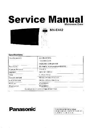 Сервисная инструкция Panasonic NN-E442 ― Manual-Shop.ru