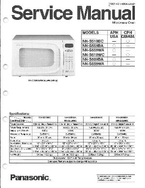 Сервисная инструкция Panasonic NN-S519BC ― Manual-Shop.ru