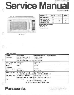 Сервисная инструкция Panasonic NN-S537WA, NN-S687WA, NN-T687SA ― Manual-Shop.ru