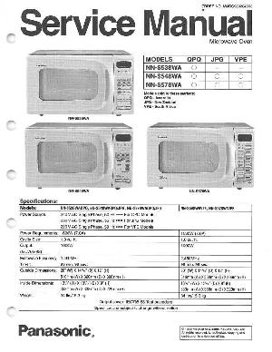 Сервисная инструкция Panasonic NN-S538WA, NN-S548WA, NN-S578WA ― Manual-Shop.ru