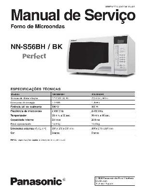 Сервисная инструкция Panasonic NN-S56BH, BK ― Manual-Shop.ru