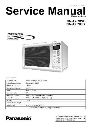 Сервисная инструкция Panasonic NN-T259 ― Manual-Shop.ru