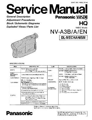 Сервисная инструкция Panasonic NV-A3A, B, EN ― Manual-Shop.ru
