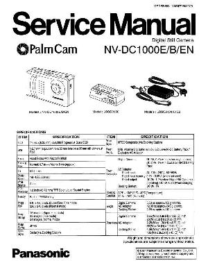 Сервисная инструкция Panasonic NV-DC1000B, E, EN ― Manual-Shop.ru