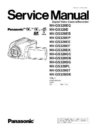 Сервисная инструкция Panasonic NV-GS320, NV-GS328 ― Manual-Shop.ru