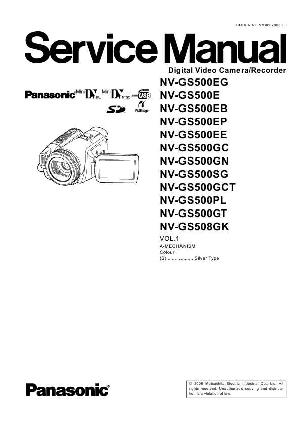 Сервисная инструкция Panasonic NV-GS500 ― Manual-Shop.ru