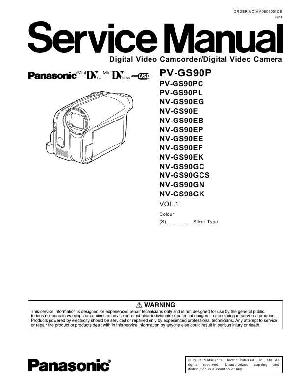 Service manual Panasonic NV-GS90, NV-GS98, PV-GS90 ― Manual-Shop.ru