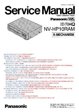 Сервисная инструкция Panasonic NV-HP10RAM ― Manual-Shop.ru