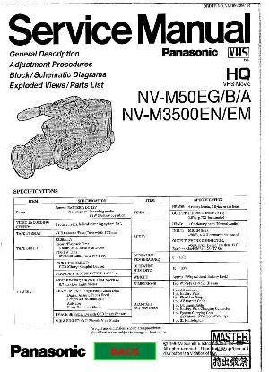 Сервисная инструкция Panasonic NV-M50EG, M3500EN ― Manual-Shop.ru