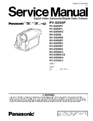 Сервисная инструкция Panasonic PV-GS90P ― Manual-Shop.ru