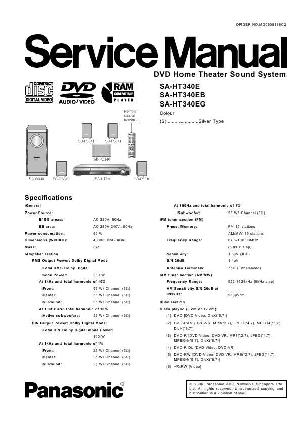 Сервисная инструкция Panasonic SA-HT340 ― Manual-Shop.ru