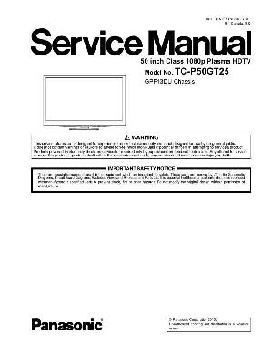 Service manual Panasonic TC-P50GT25 ― Manual-Shop.ru