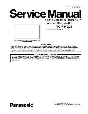 Сервисная инструкция Panasonic TC-P54G20-25 ― Manual-Shop.ru
