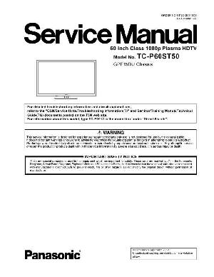 Сервисная инструкция Panasonic TC-P60ST50, GPF15DU ― Manual-Shop.ru