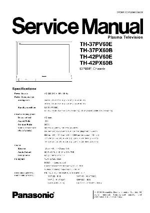Service manual Panasonic TH-37PX60B, TH-42PX60B ― Manual-Shop.ru