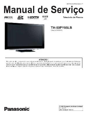 Service manual Panasonic TH-50PY85LB, GPF11DA chassis ― Manual-Shop.ru