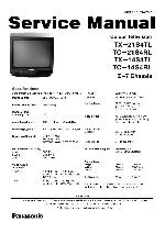 Service manual Panasonic TX-14S4TL, TX-21S4TL