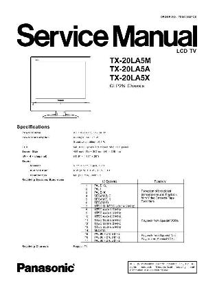 Service manual Panasonic TX-20LA5 ― Manual-Shop.ru