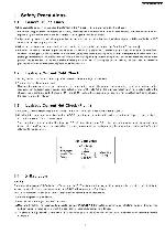 Service manual Panasonic TX-21FG50A, GP31 chassis