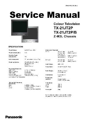 Service manual Panasonic TX-21JT2P ― Manual-Shop.ru