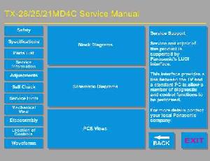 Сервисная инструкция Panasonic TX-21MD4C, TX-25MD4C, TX-28MD4C ― Manual-Shop.ru