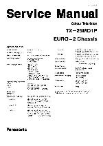 Сервисная инструкция Panasonic TX-25MD1P