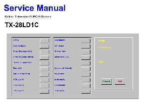 Сервисная инструкция Panasonic TX-28LD1C ― Manual-Shop.ru