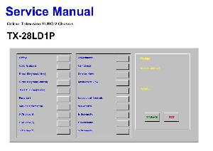 Service manual Panasonic TX-28LD1P ― Manual-Shop.ru