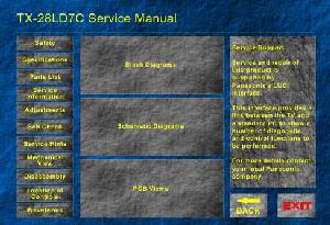 Сервисная инструкция Panasonic TX-28LD7C ― Manual-Shop.ru