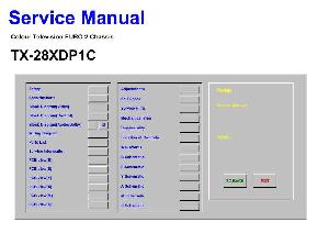Сервисная инструкция Panasonic TX-28XDP1C ― Manual-Shop.ru