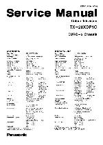 Сервисная инструкция Panasonic TX-28XDP1C