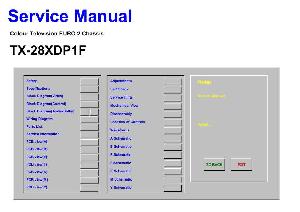 Сервисная инструкция Panasonic TX-28XDP1F ― Manual-Shop.ru