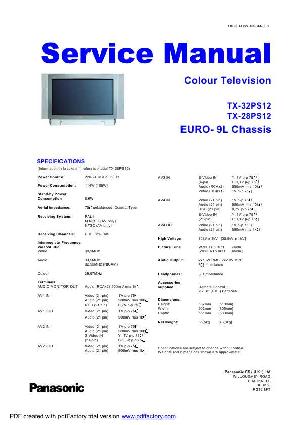 Service manual Panasonic TX-32PS12 ― Manual-Shop.ru