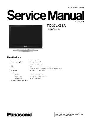 Сервисная инструкция Panasonic TX-37LX75A ― Manual-Shop.ru