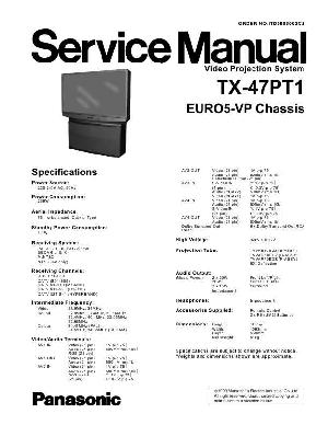 Service manual Panasonic TX-47PT1 ― Manual-Shop.ru