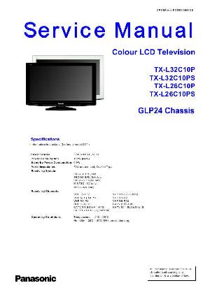 Service manual Panasonic TX-L26C10P, TX-L32C10P, GLP24-Chassis ― Manual-Shop.ru