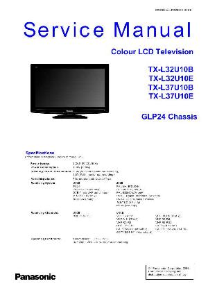 Сервисная инструкция Panasonic TX-L32U10, TX-L37U10, GLP24-Chassis ― Manual-Shop.ru