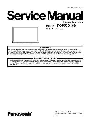 Service manual Panasonic TX-P50G10B ― Manual-Shop.ru