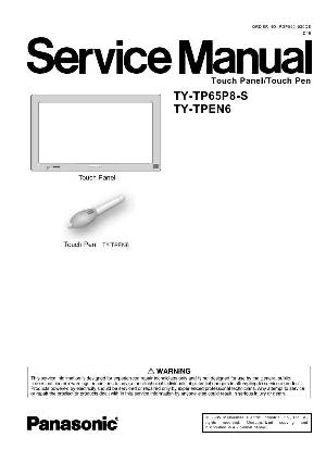Сервисная инструкция Panasonic TY-TP65P8-S ― Manual-Shop.ru