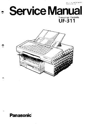 Service manual Panasonic UF-311 ― Manual-Shop.ru