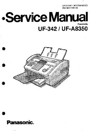 Сервисная инструкция Panasonic UF-342, UF-A8350 ― Manual-Shop.ru