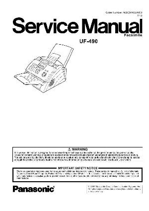 Service manual Panasonic UF-490 SM ― Manual-Shop.ru