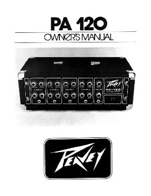 Сервисная инструкция Peavey PA-120 ― Manual-Shop.ru