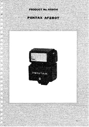 Service manual Pentax AF280T ― Manual-Shop.ru