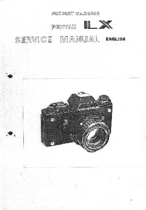 Сервисная инструкция Pentax ILX ― Manual-Shop.ru