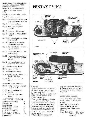 Service manual Pentax P3, P30 ― Manual-Shop.ru