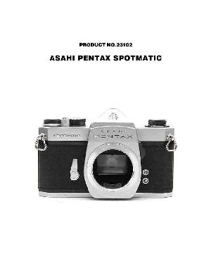 Сервисная инструкция Pentax SPOTMATIC ― Manual-Shop.ru